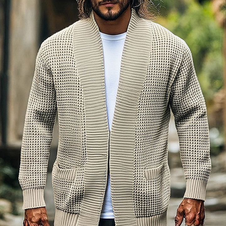 Osborne™ | Men's Textured Open Front Cardigan