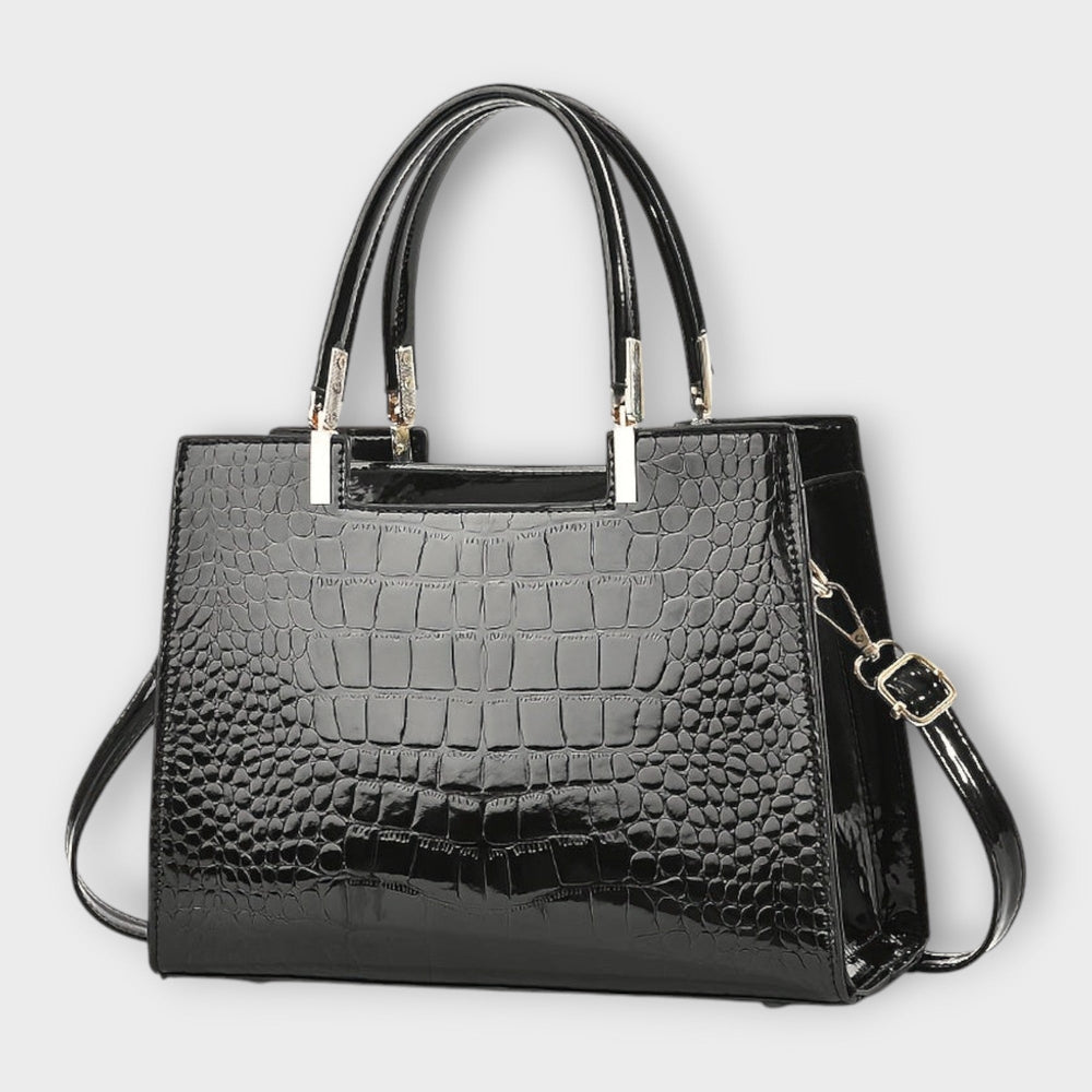 Verdelle™ | Croc-Effect Structured Tote