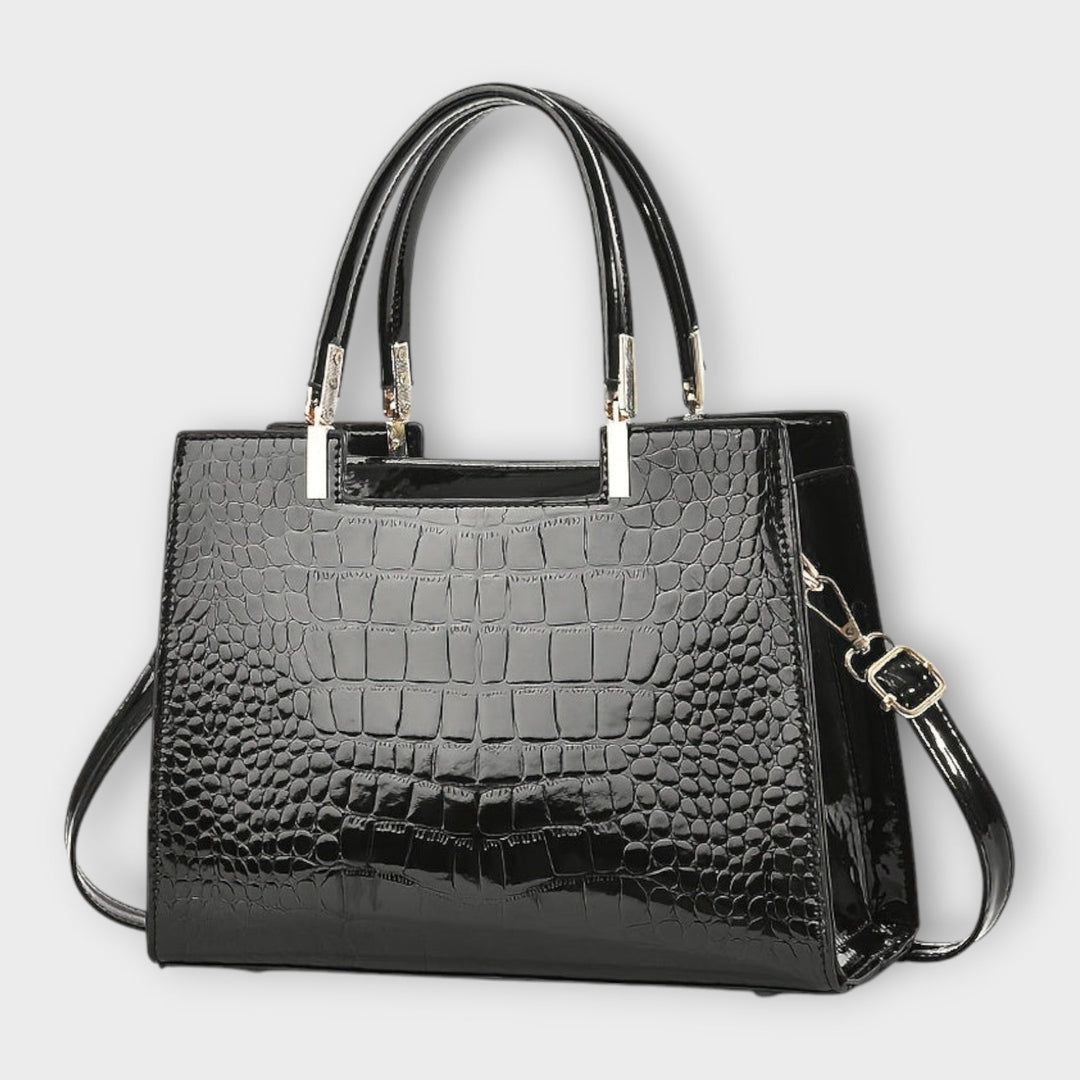 Verdelle™ | Croc-Effect Structured Tote