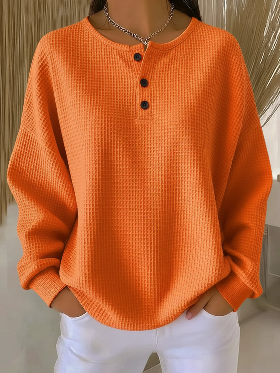 Annelie™ | Stylish Casual Henley Top