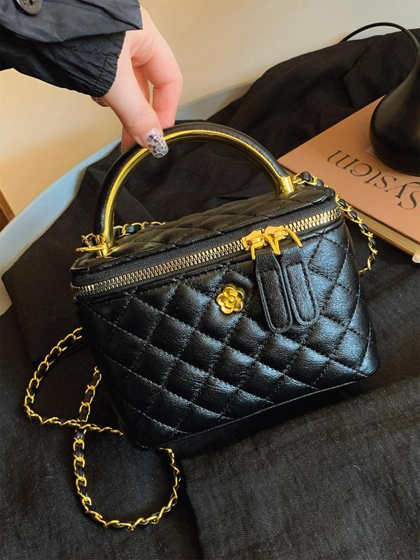 Alice™ | Quilted Vanity Bag with Chain