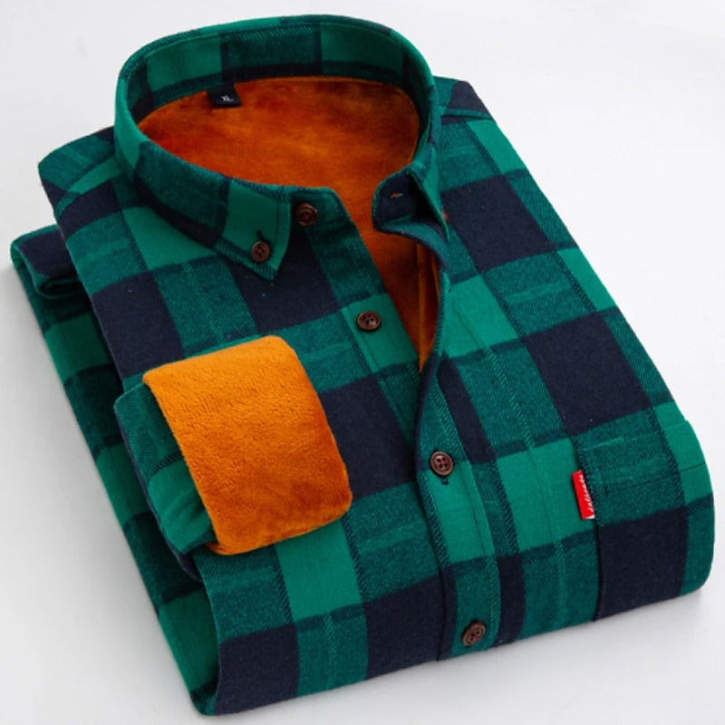 Fletcher™ | Men's Tartan Check Christmas Overshirt
