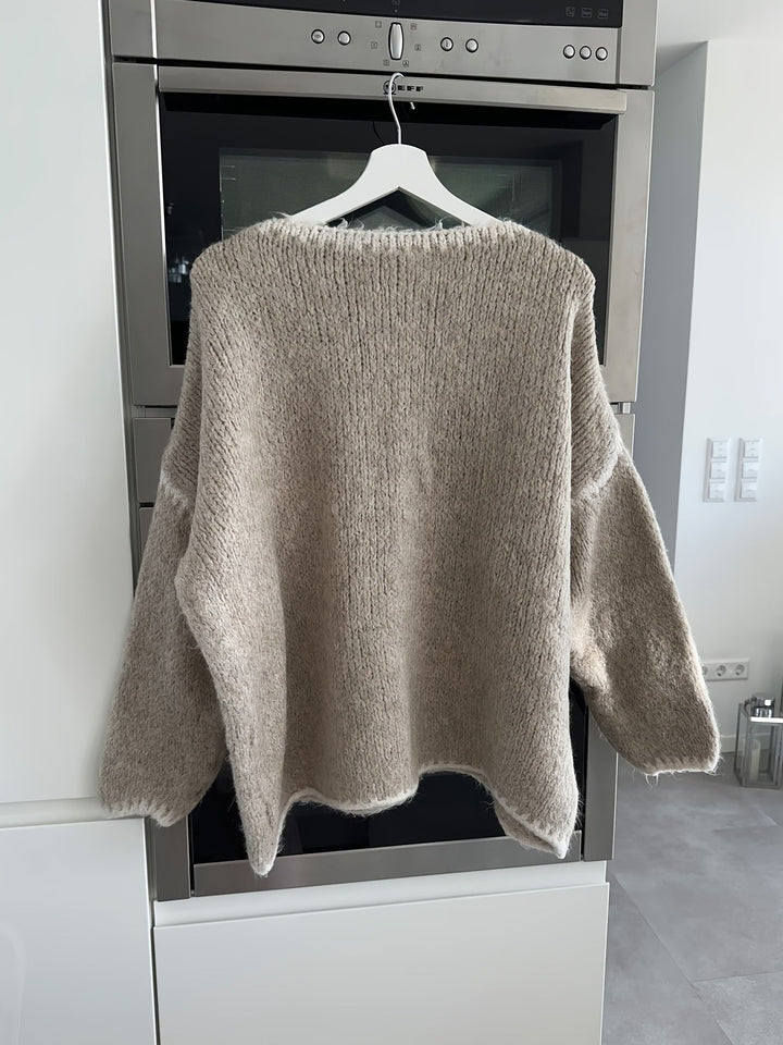Willa™ | Women's Relaxed Boat Neck Knit Sweater