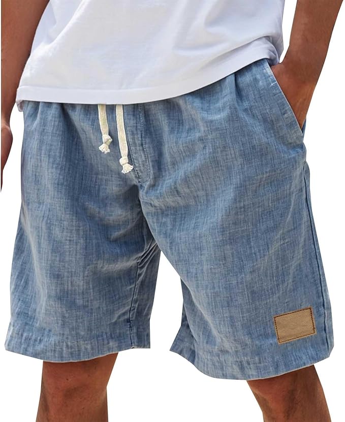 Lucas™ | Summer Cotton Shorts with Laces