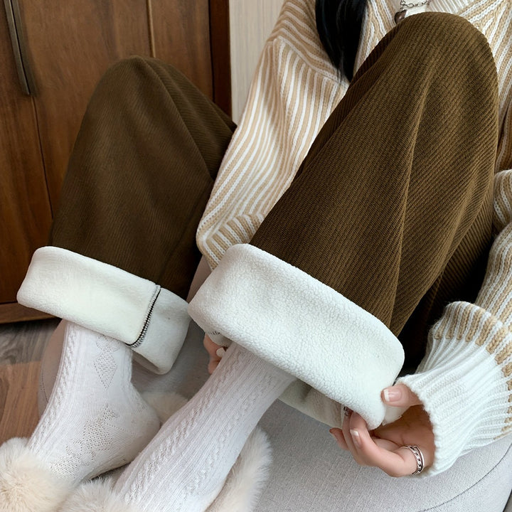Orlaith™ | Women's Warm Lined Wide-Leg Lounge Pants