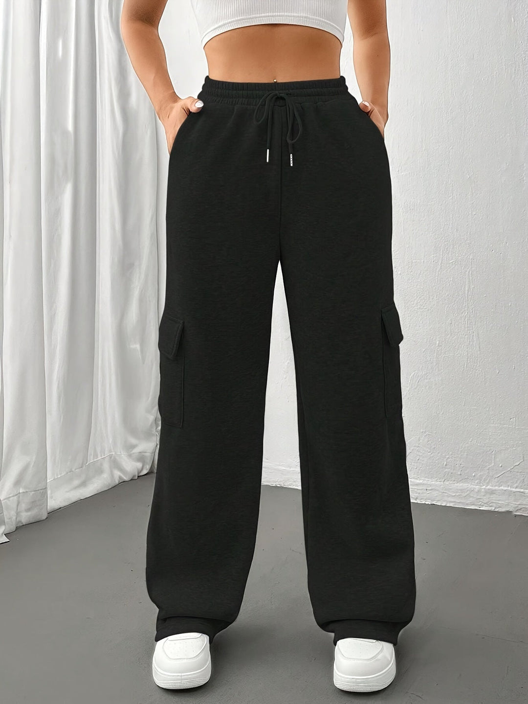 Genevieve™ | Women's Cargo Sweatpants with Pockets