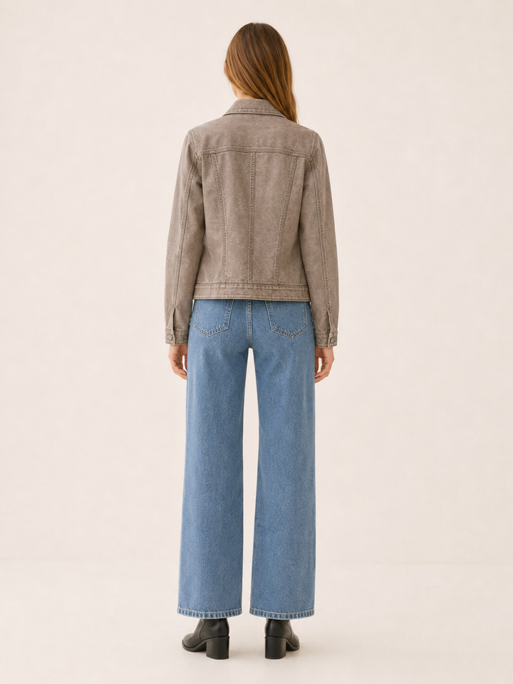 Capucine™ | Utility Shirt Jacket with Button Front