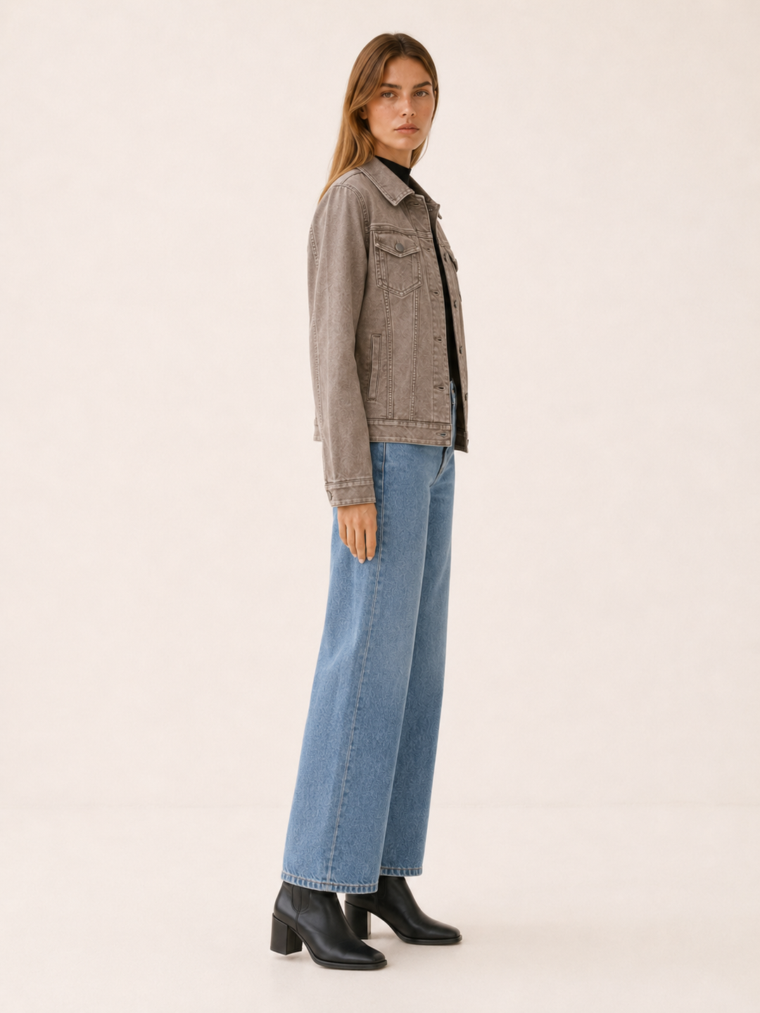 Capucine™ | Utility Shirt Jacket with Button Front