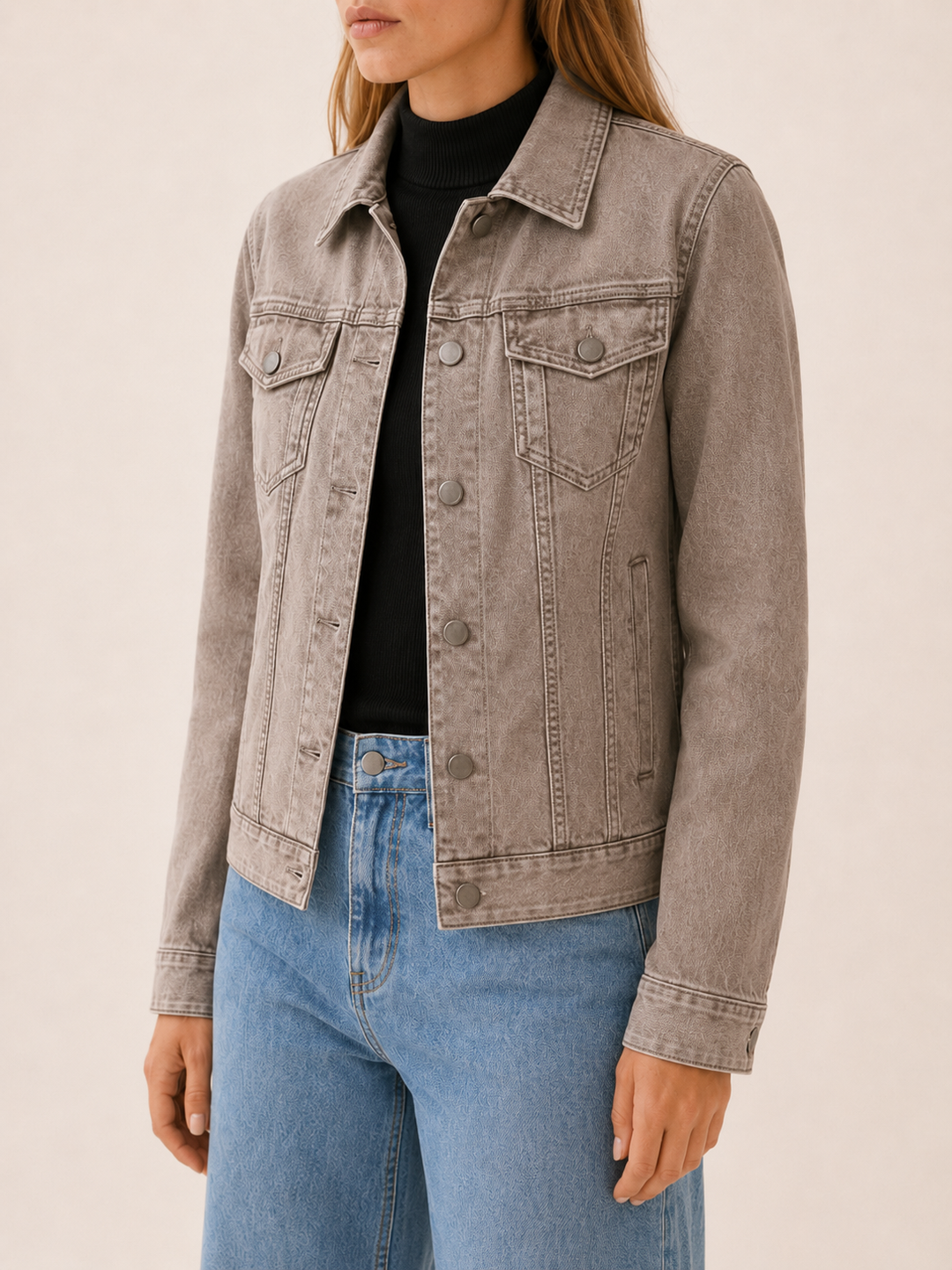 Capucine™ | Utility Shirt Jacket with Button Front