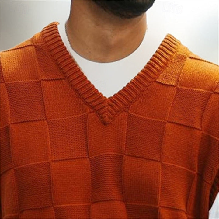 Horatio™ | Men's Textured V Neck Sweater Vest