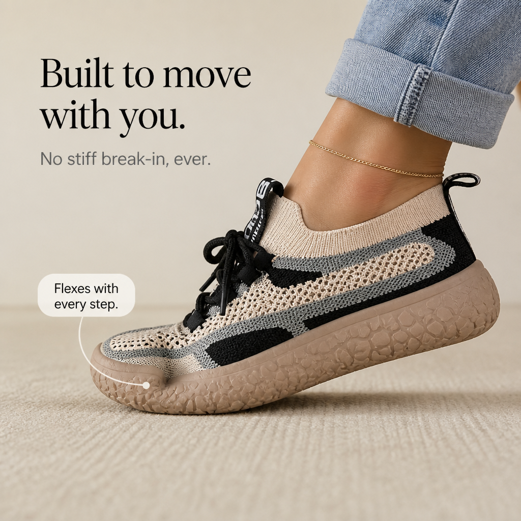 Josiane™ | Women's Knit Casual Sneakers with Cushioned Flexible Sole