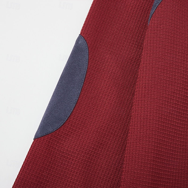 Archer™ | Men's Quarter-Zip Elbow-Patch Pullover Sweater