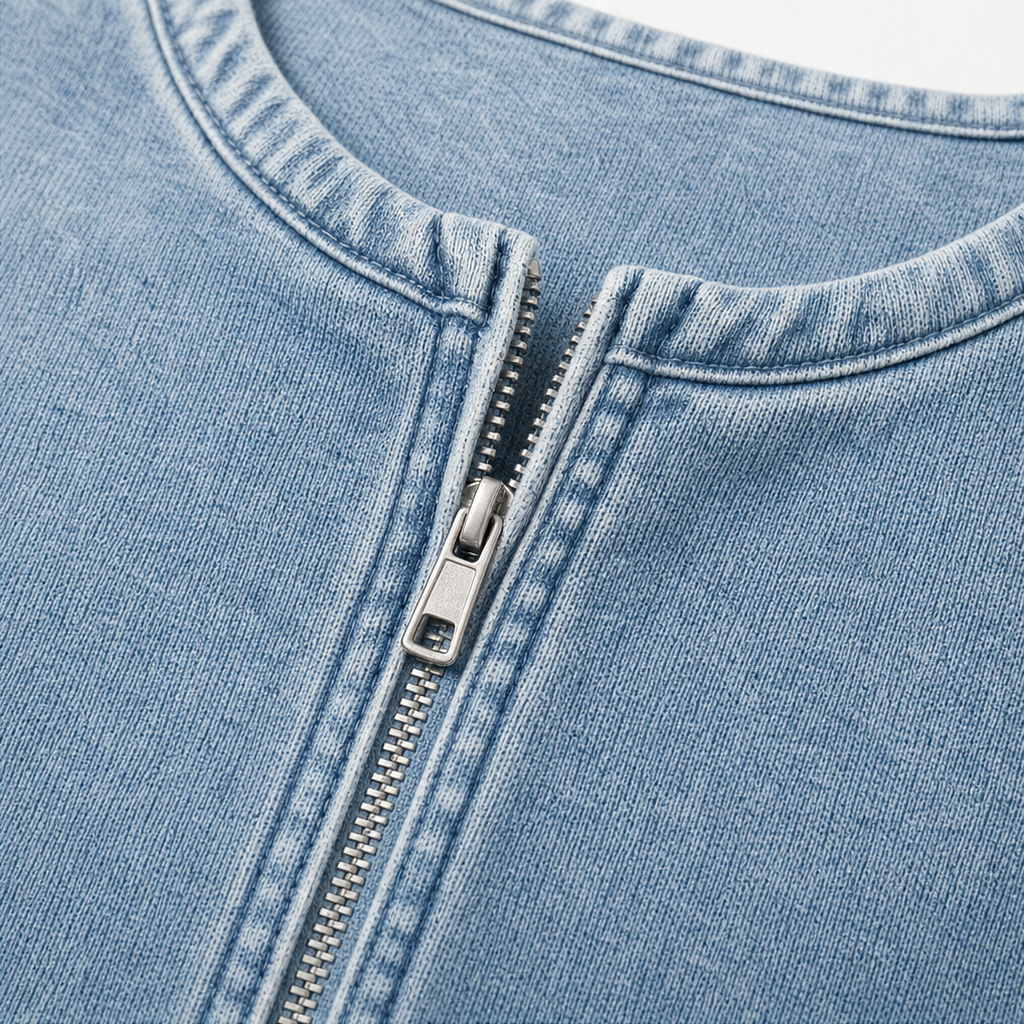 Isaure™ | Women's Oversized Half-Zip Knit Pullover with Dropped Shoulders