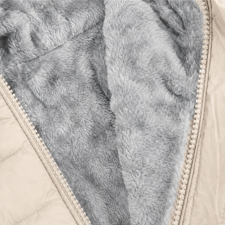 Clotilde™ | Women's Quilted Hooded Puffer Coat with Padded Lining