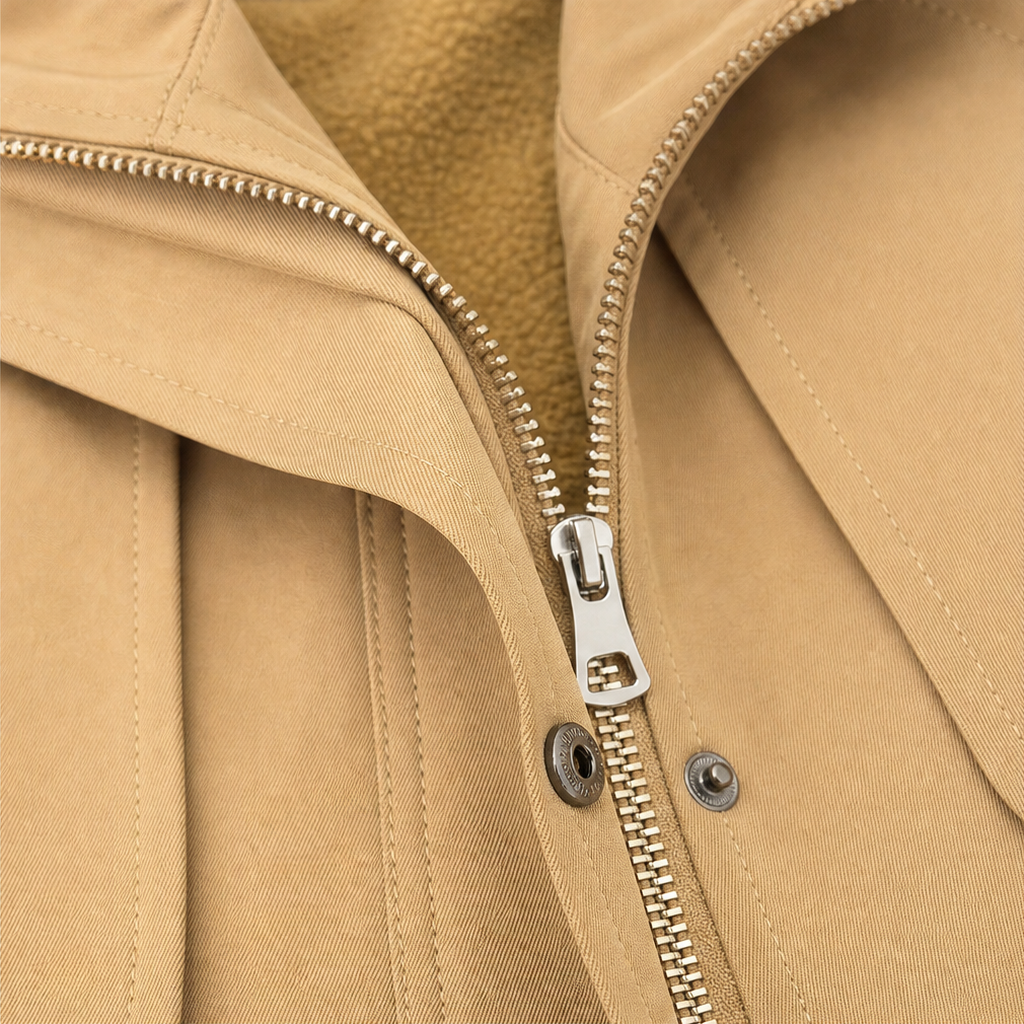 Pascaline™ | Women's Hooded Mid-Length Parka with Drawstring Waist