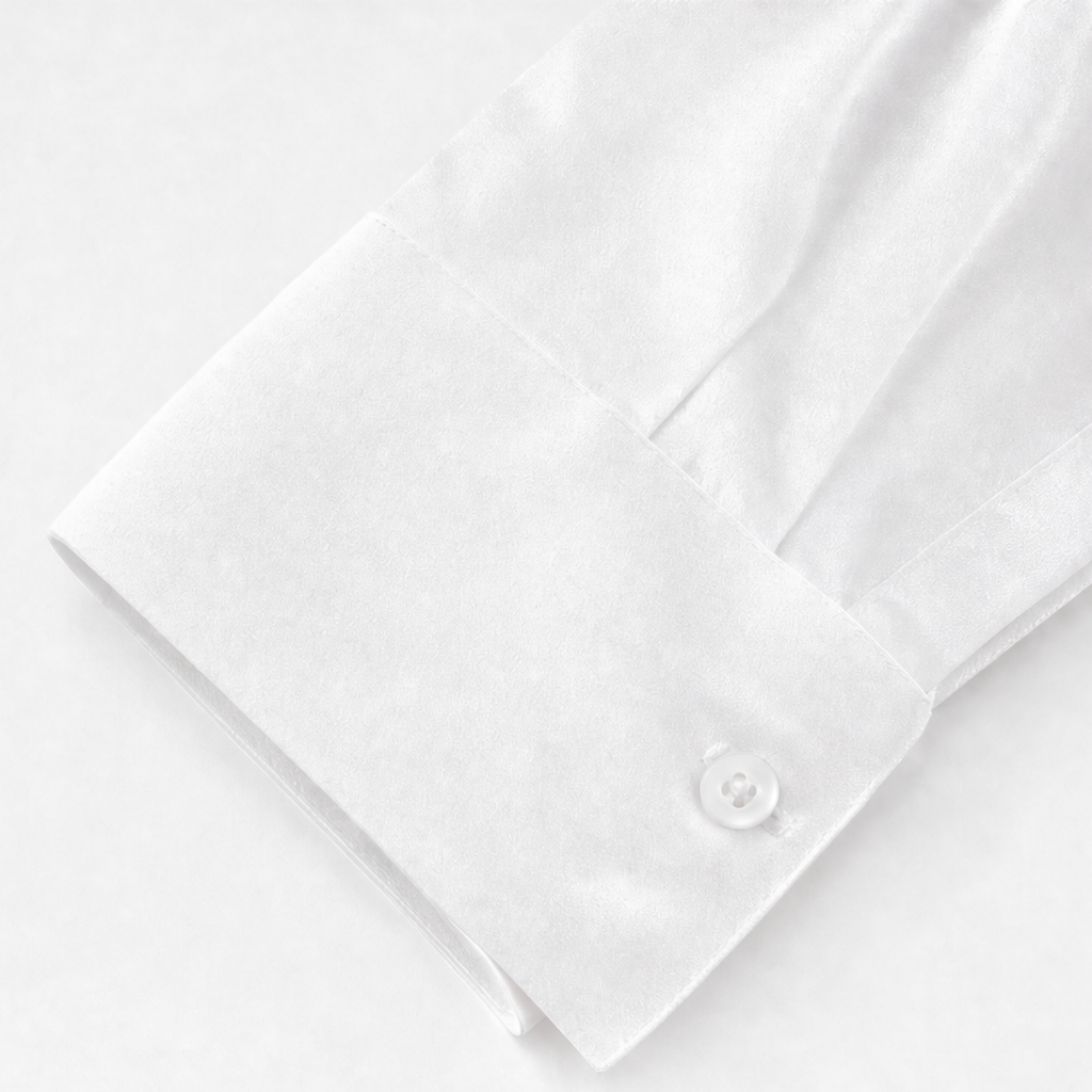 Benedetta™ | Women's Long Sleeve Button Up Shirt with Sheen Finish
