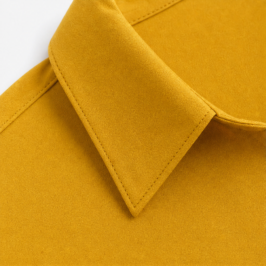Salome™ | Women's Longline Button-Front Shirt with Curved Hem