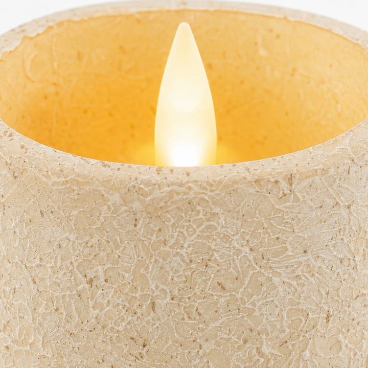 Flavie™ | Rustic Flameless LED Christmas Candles with Remote Timer