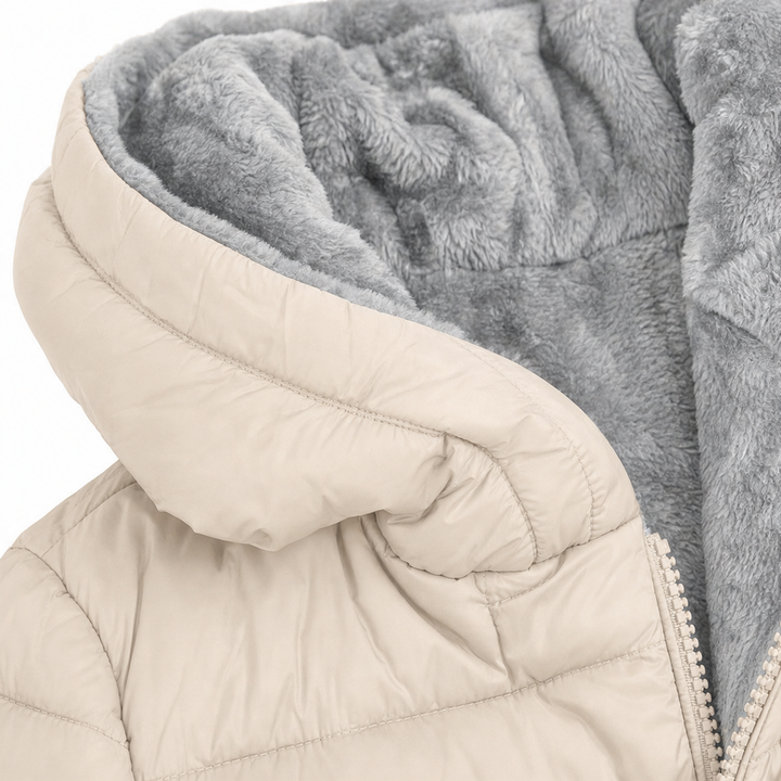 Clotilde™ | Women's Quilted Hooded Puffer Coat with Padded Lining
