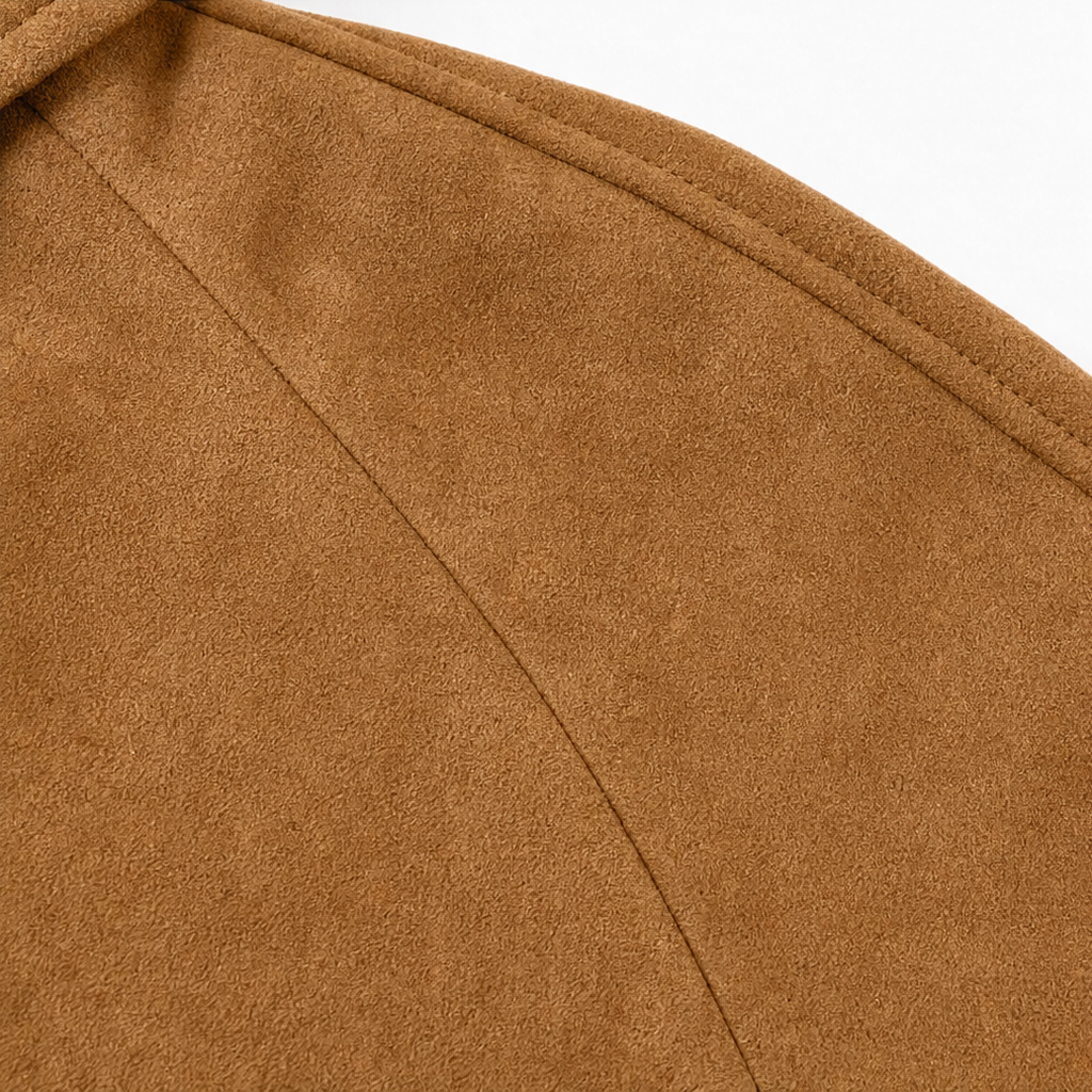Adelina™ | Women's Brushed Button Front Jacket with Lapel Collar