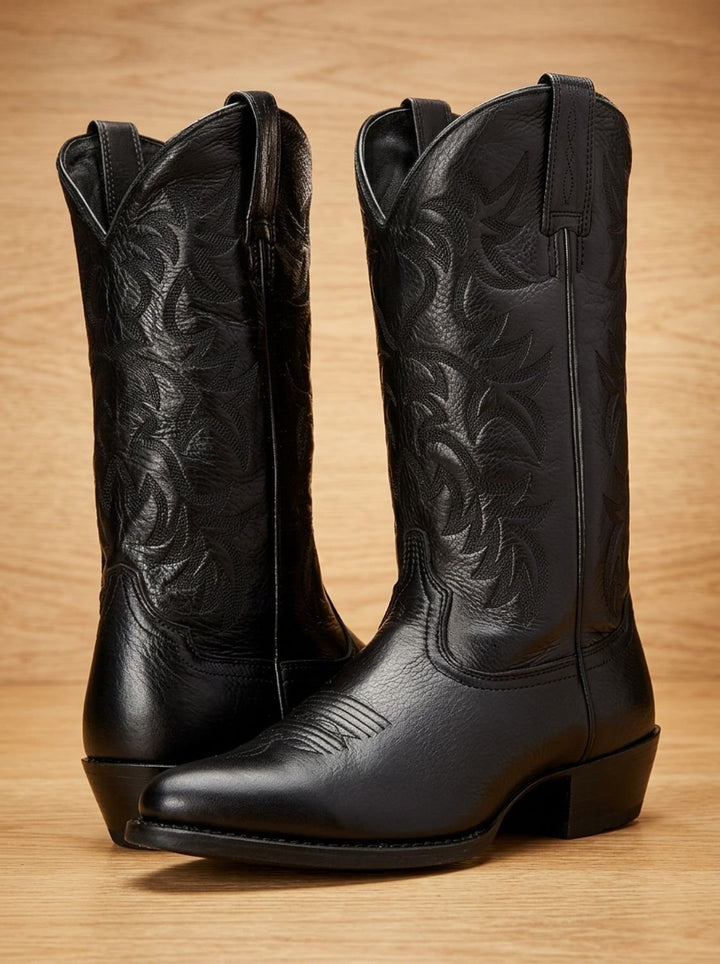 Elfriede™ | Women's Embroidered Western Cowboy Mid-Calf Boots
