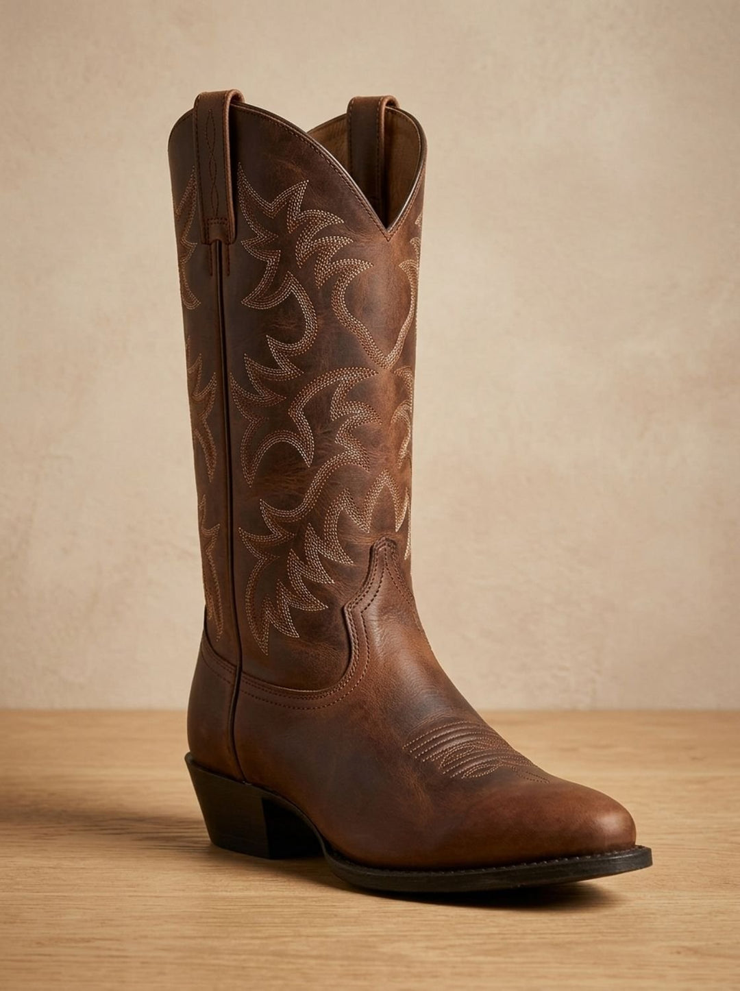 Elfriede™ | Women's Embroidered Western Cowboy Mid-Calf Boots