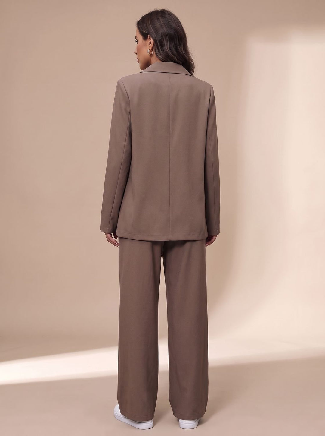 Armandine™ | Women's Double Breasted Pant Suit with Wide Leg Pants