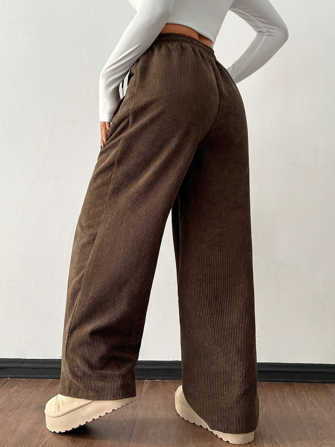 Mirabel™ | Women's Drawstring Wide-Leg Lounge Pants