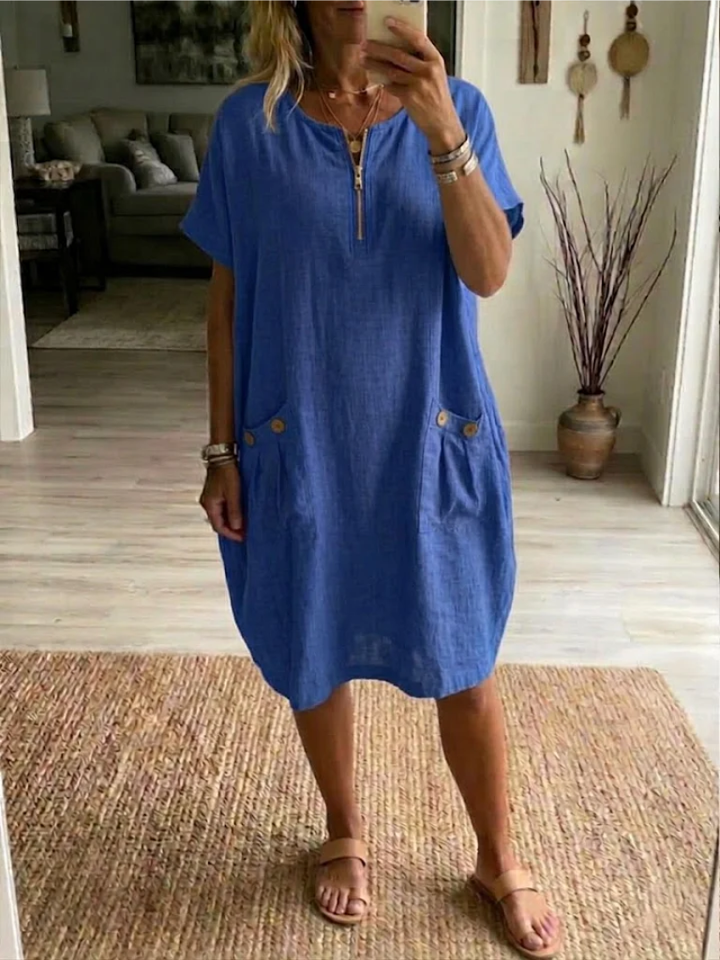 Tessa™ | Dress with Zipper Closure