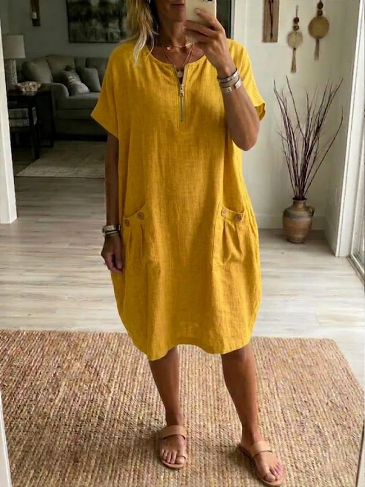 Tessa™ | Dress with Zipper Closure