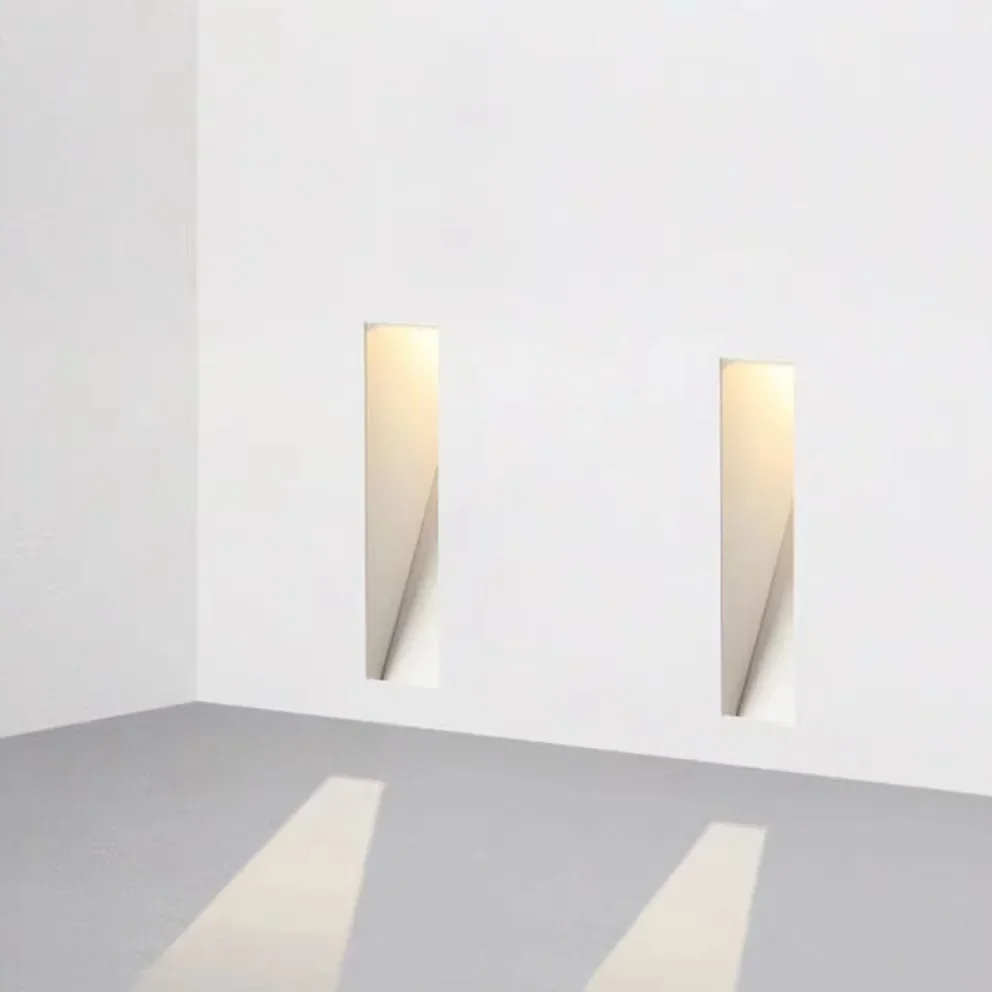 LED Sensor Wall Light with Perforated Panel — view 5