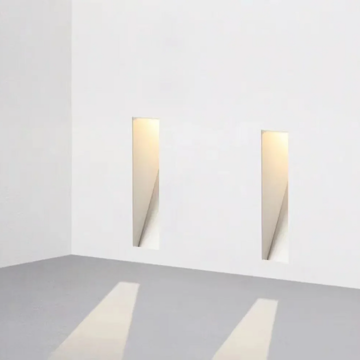 LED Sensor Wall Light with Perforated Panel — view 5