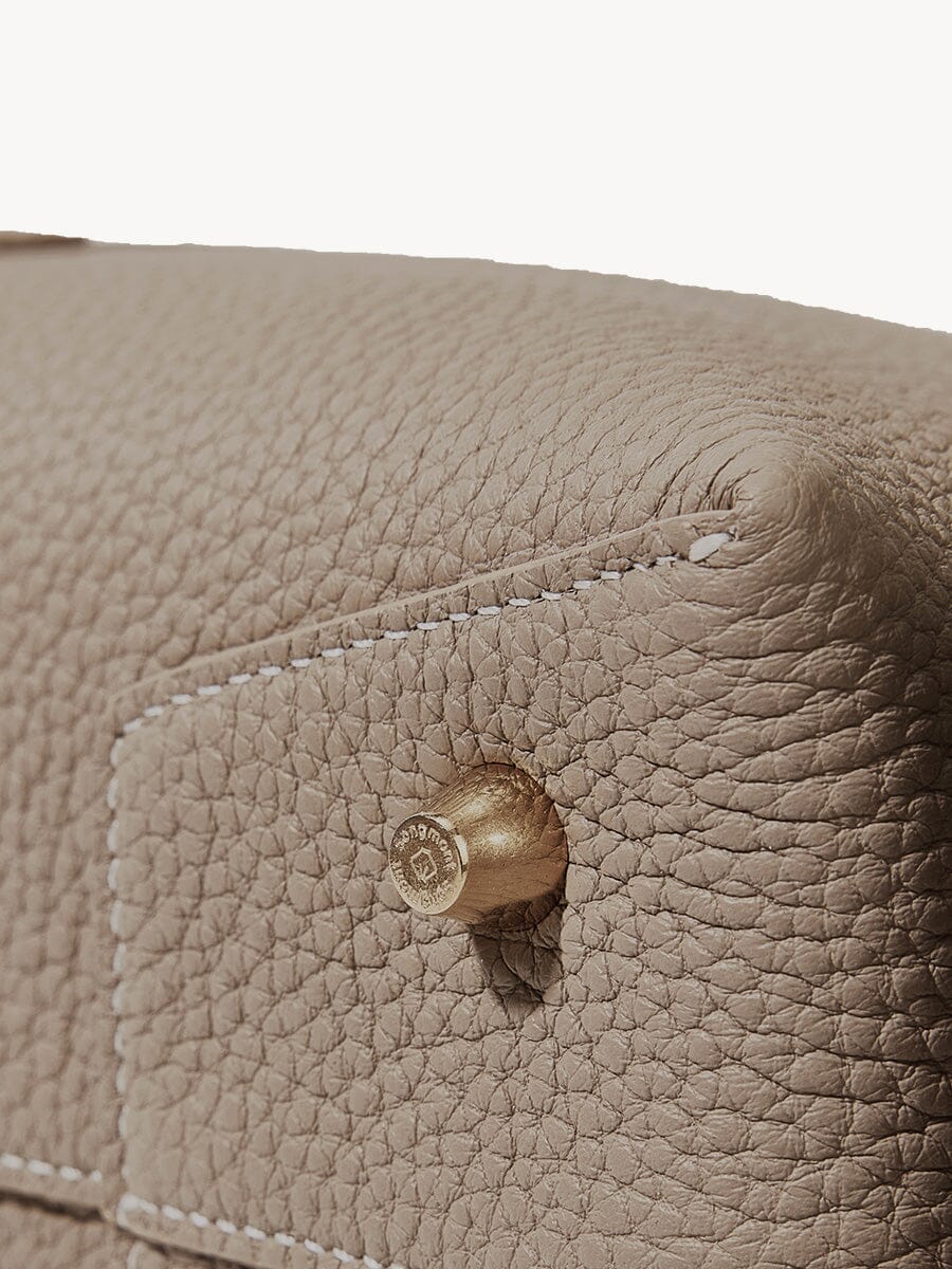 Roxane™ | Curved Leather Shoulder Bag