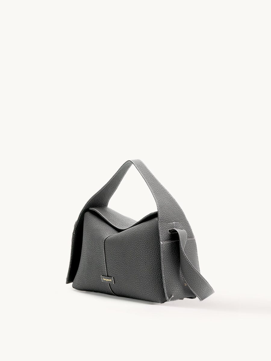 Roxane™ | Curved Leather Shoulder Bag – Stardust