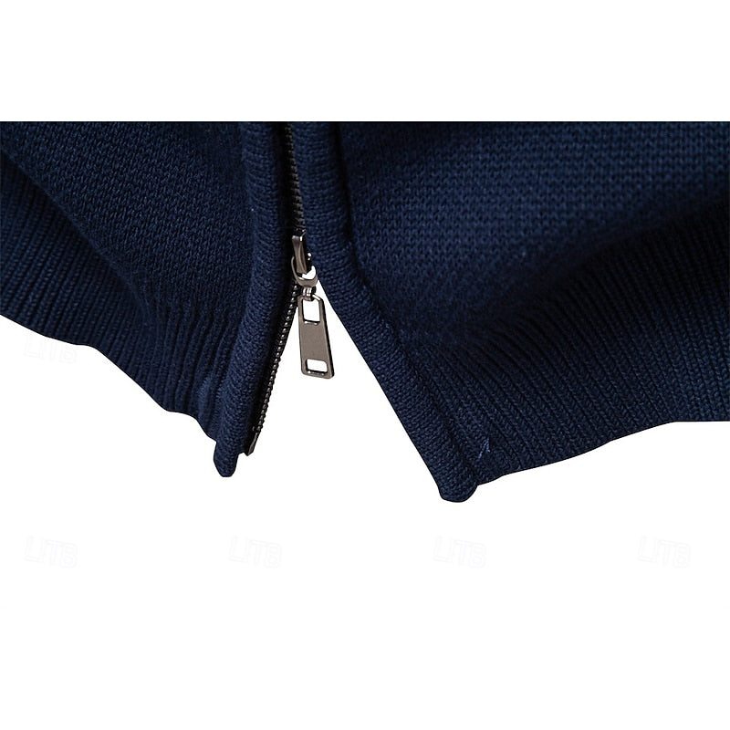 Lorcan™ | Men's Fair Isle Zip Up Christmas Cardigan