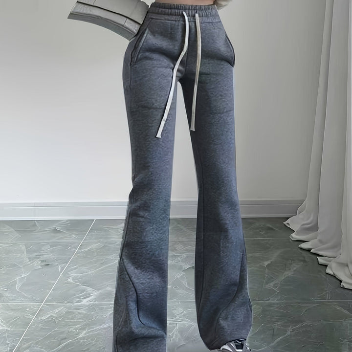 Lisbeth™ | Women's High-Waist Flared Lounge Pants