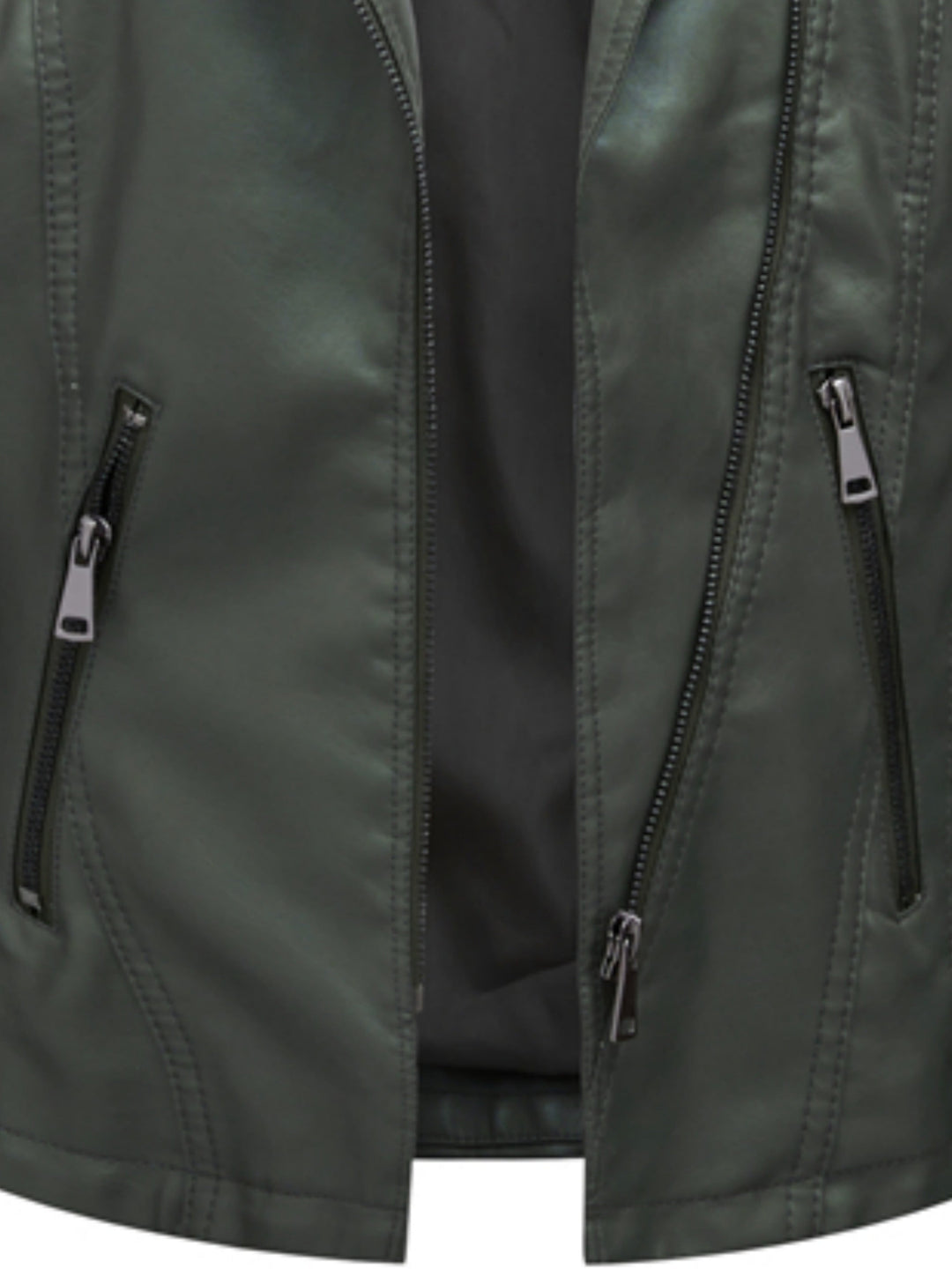 Violante™ | Women's Slim Fit Moto Jacket with Zip Front