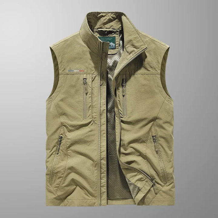 Caze™| Breathable Multi-Pocket Utility Vest