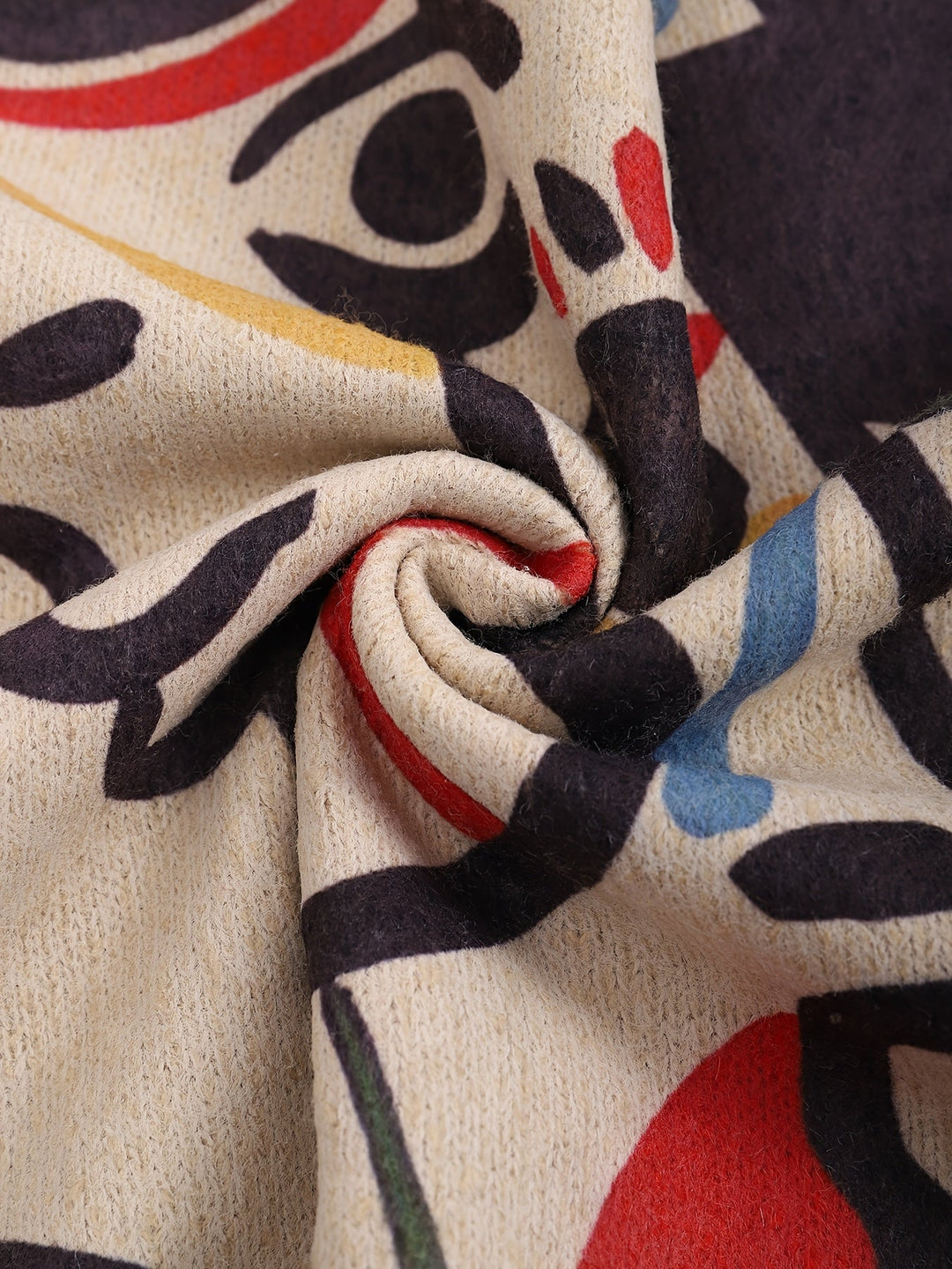 Camryn™ | Women's Abstract Art Print Round Neck Sweater
