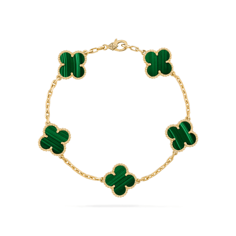 Black Clover Gold-Tone Bracelet