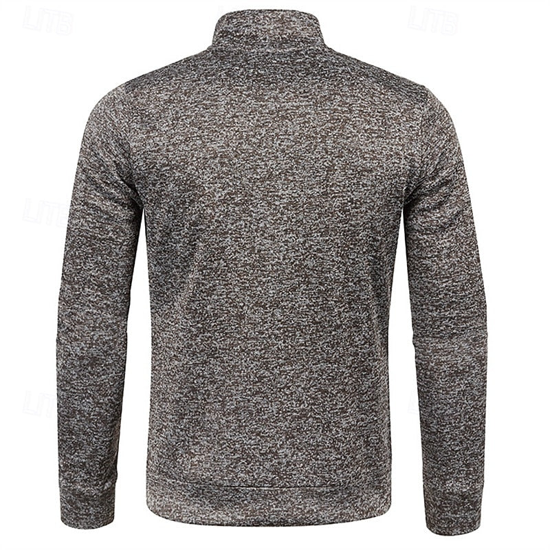 Percival™ | Men's Big and Tall Quarter Zip Pullover Sweater