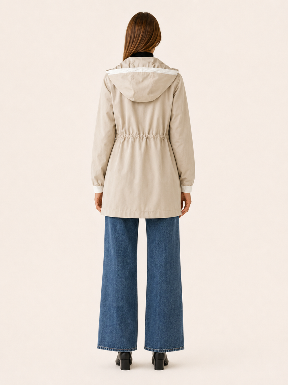 Estelle™ | Lightweight Hooded Jacket with Drawstring Waist