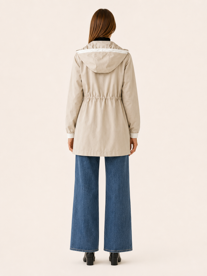 Estelle™ | Lightweight Hooded Jacket with Drawstring Waist