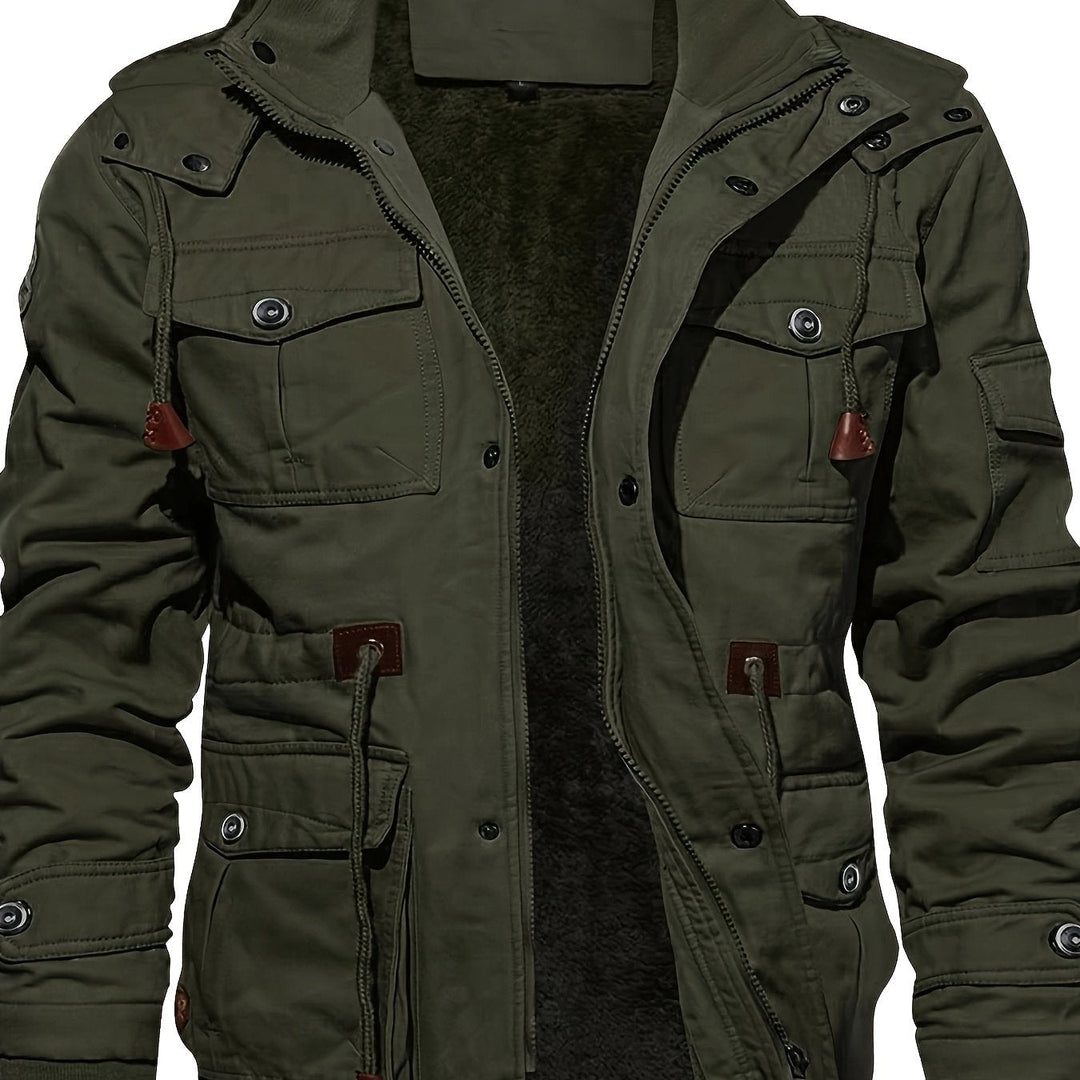 Lachlan™ | Men's Mid-Length Hooded Winter Jacket