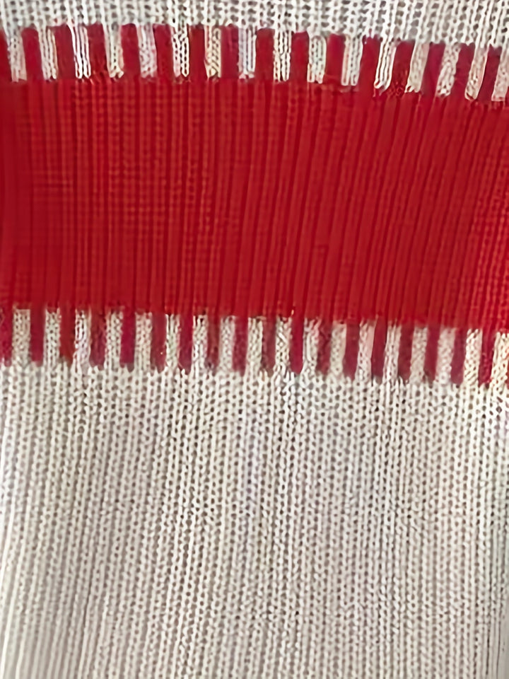 Thomasin™ | Women's Colour Block Striped Drop Shoulder Sweater