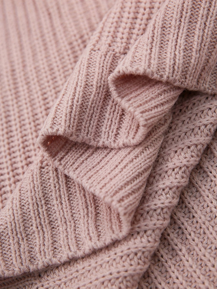 Evangeline™ | Women's Half-Turtleneck Plus Size Sweater Dress