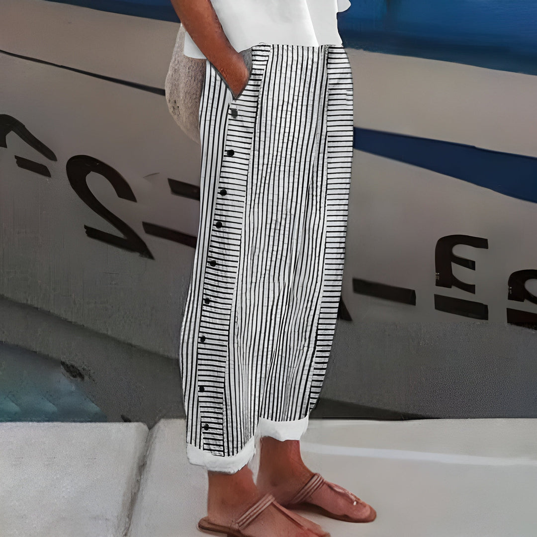 Sandrine™ | Striped Coastal Pants