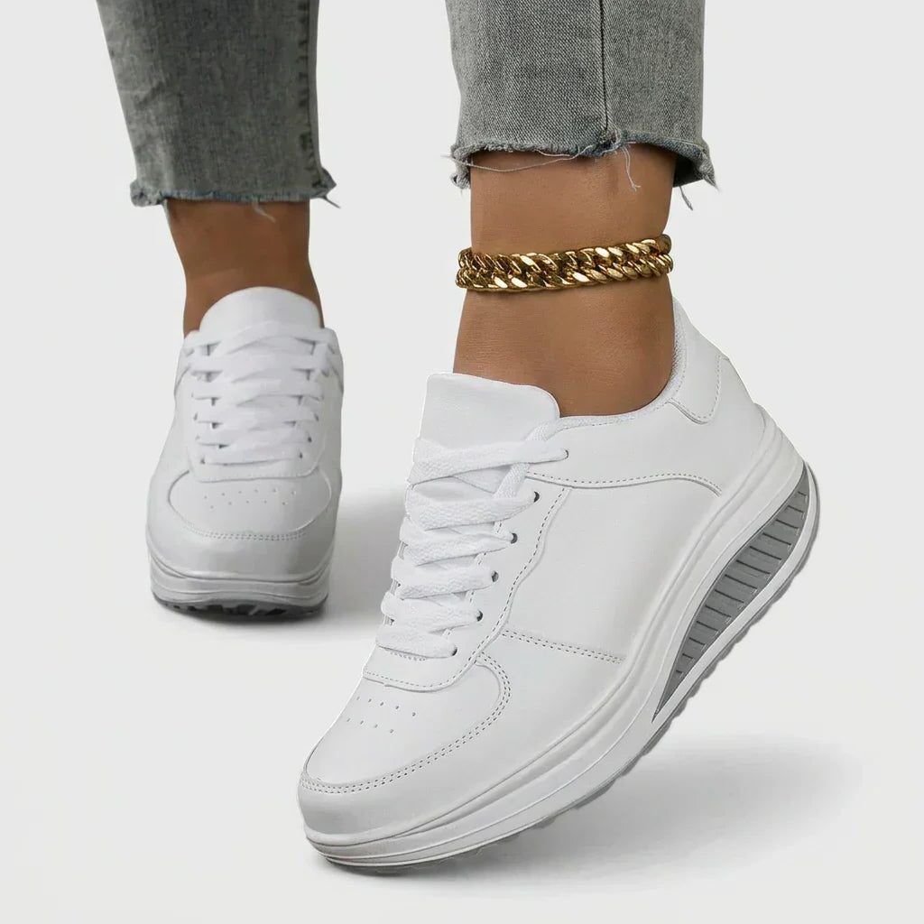 Galilea™ | Women's Platform Lace-Up Sneakers with Chunky Sole