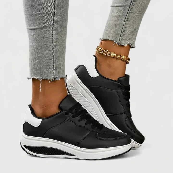 Galilea™ | Women's Platform Lace-Up Sneakers with Chunky Sole