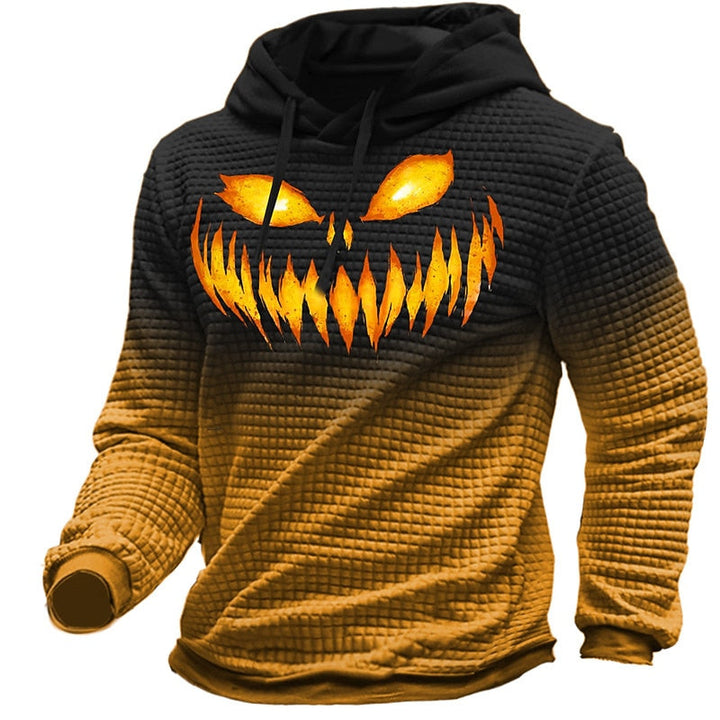 Corbin™ | Men's Halloween Jack O Lantern Graphic Hoodie